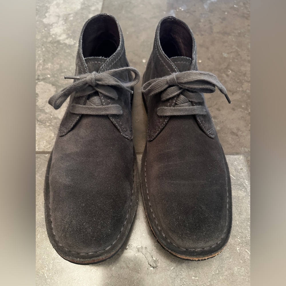 John Varvatos USA, Black Suede Chukka Boots, Men’s Size US 8